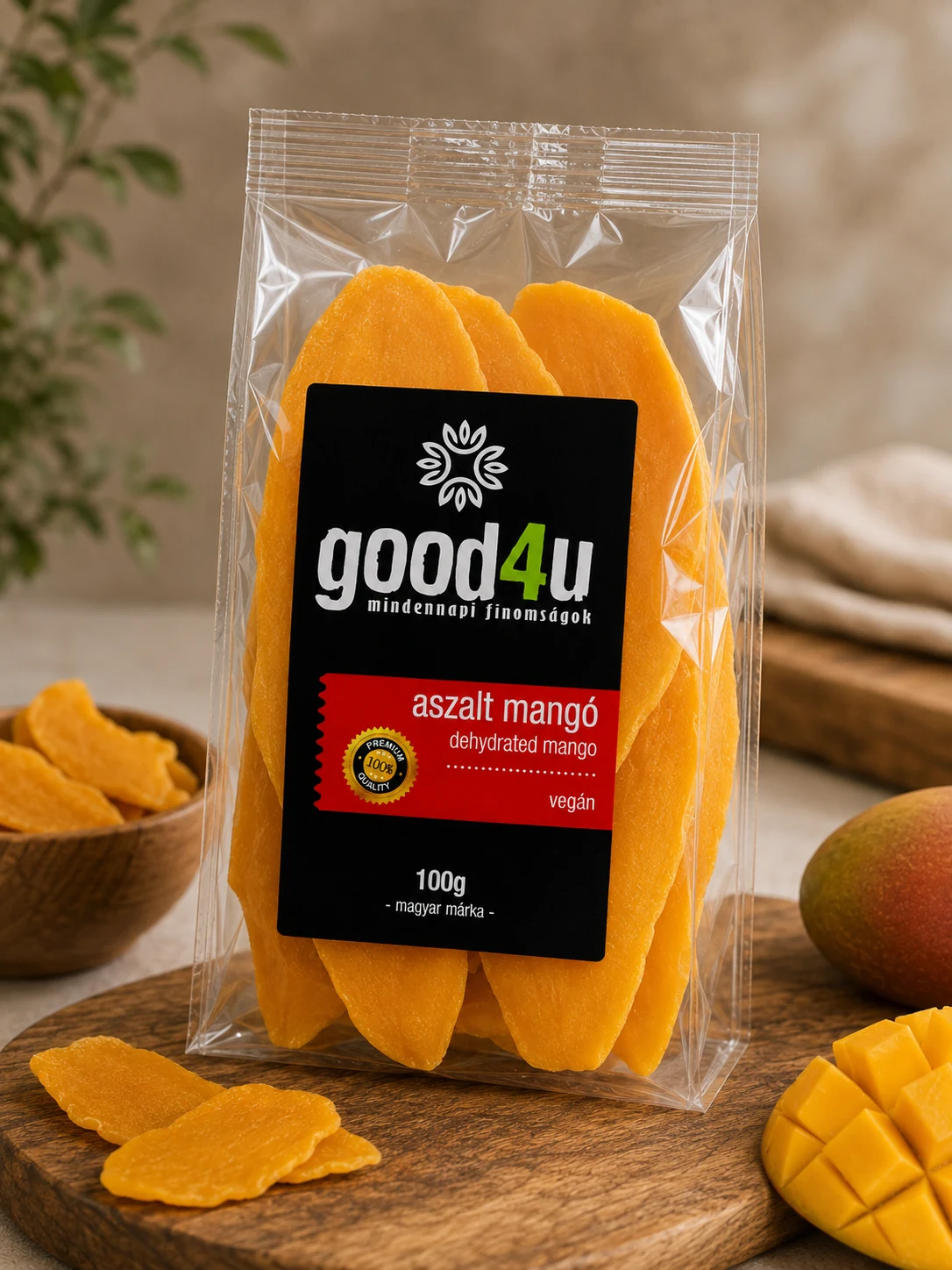 good4u Aszalt mangó – Aszalványok